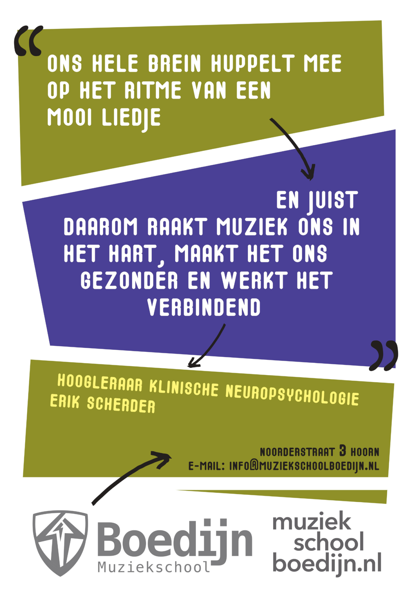 Muziekspreuken Boedijn